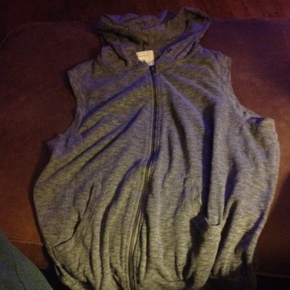 Cloth zip up vest