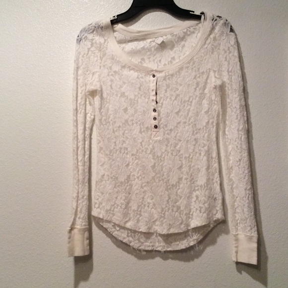 Lace Long Sleeve Shirt