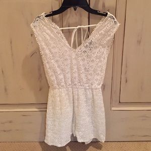 A LACE ROMPER