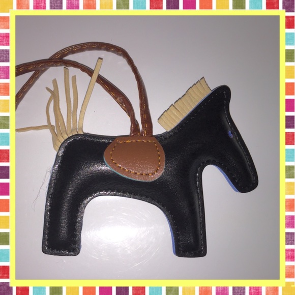 🚫sold🚫Black Rodeo bag charm