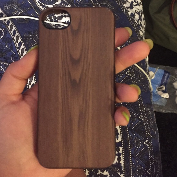 Wooden J Crew iPhone 5s case