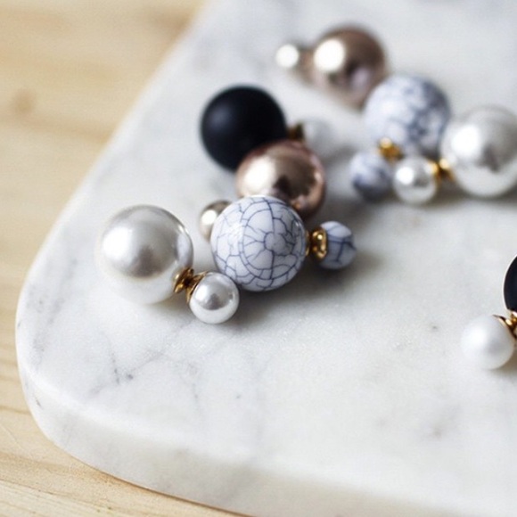 Jewelry - Marble Earrings