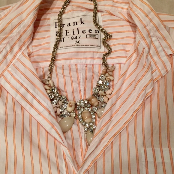 NEW FRANK & EILEEN OXFORD STRIPE SHIRT