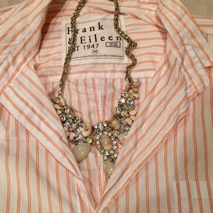 NEW FRANK & EILEEN OXFORD STRIPE SHIRT