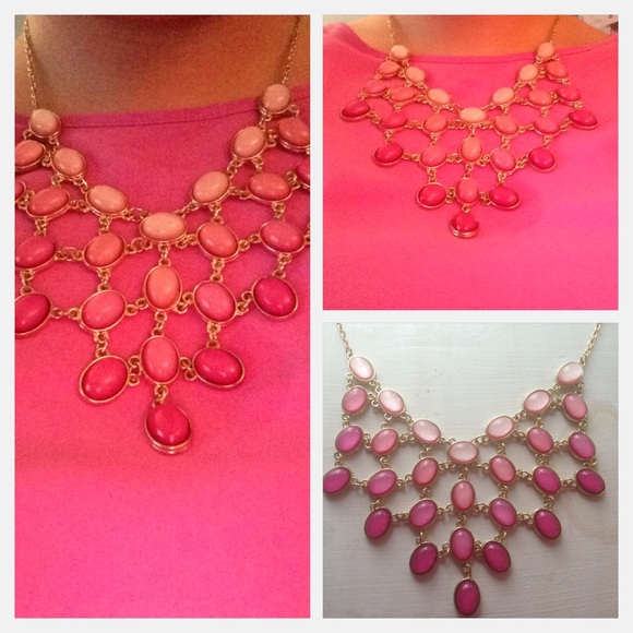 Pink necklace