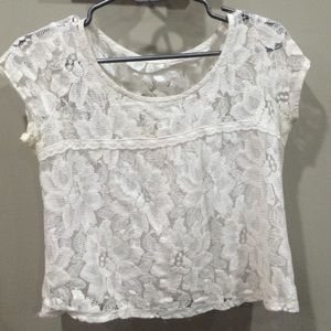 Hollister Lace Shirt
