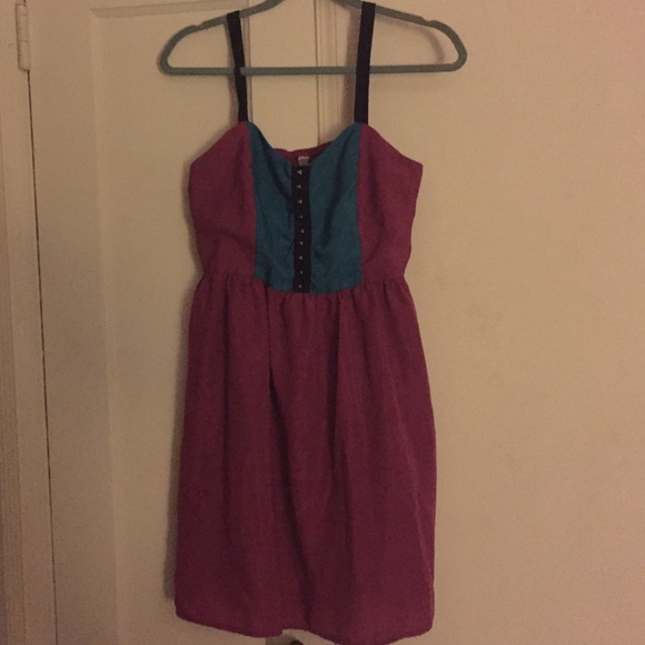 Color Block Dress - Picture 1 of 3