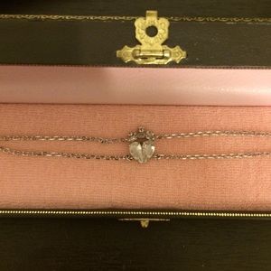 Beautiful juicy couture bracelet with heart!