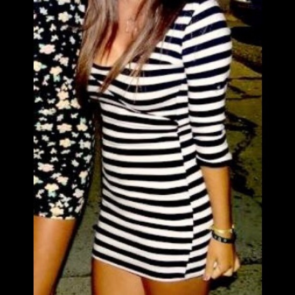DC striped dress