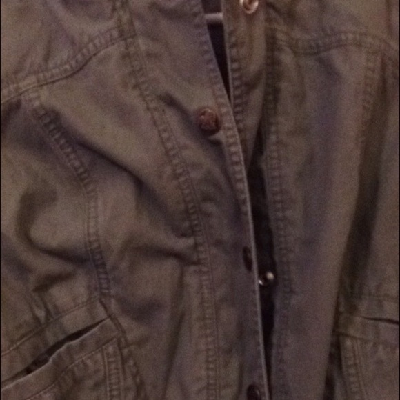 Navy green jacket - Picture 2 of 4