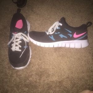 Black & Pink Nikes
