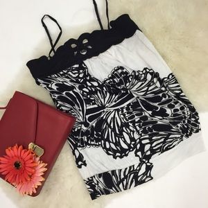 butterfly graphic top