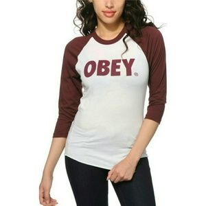 Obey Baseball Tee