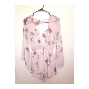 Floral romper