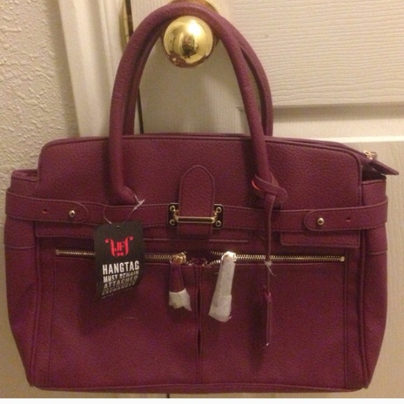 Justfab purple handbag