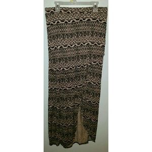 Tribal Maxi Skirt