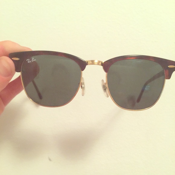 Rayban club masters sun glasses perfect condition
