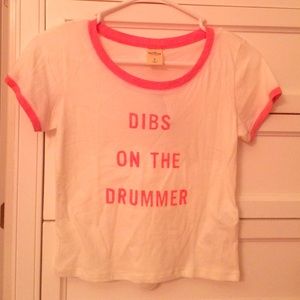 Dibs on the Drummer shirt