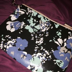 Merona Flower Print case with wrist strap