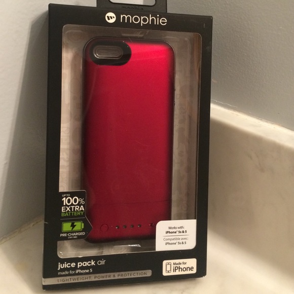 Mophie Juicepack Air Project Red
