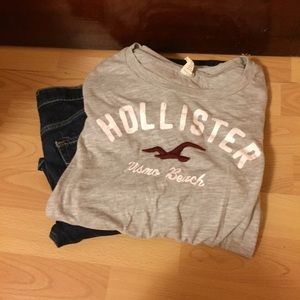 Hollister Grey Tee