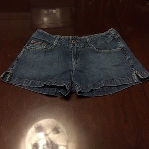 Lucky Brand Wide Waistband Jean Shorts
