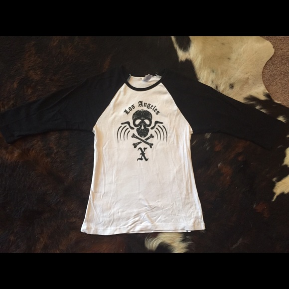 Vintage X baseball tee like new rare women's S