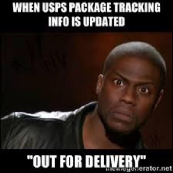 When you order something you can't wait for!