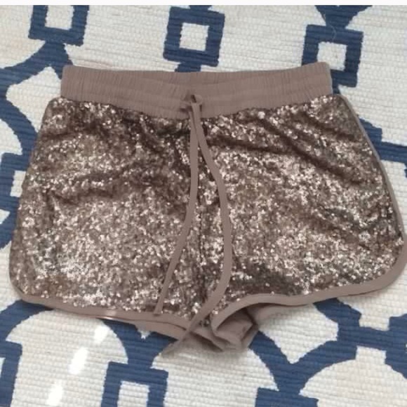 Sequin shorts
