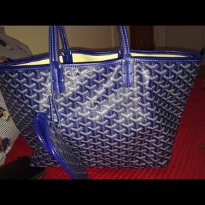 Blue Goyard Bag