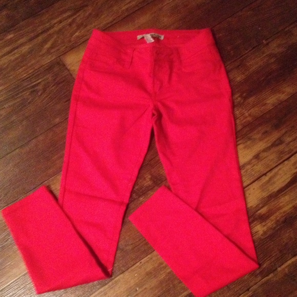 Refuge Red Jeggings