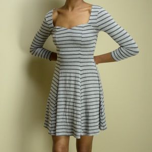 ASOS Striped Skater Dress