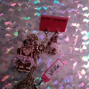 Authentic Betsey Johnson set NWT