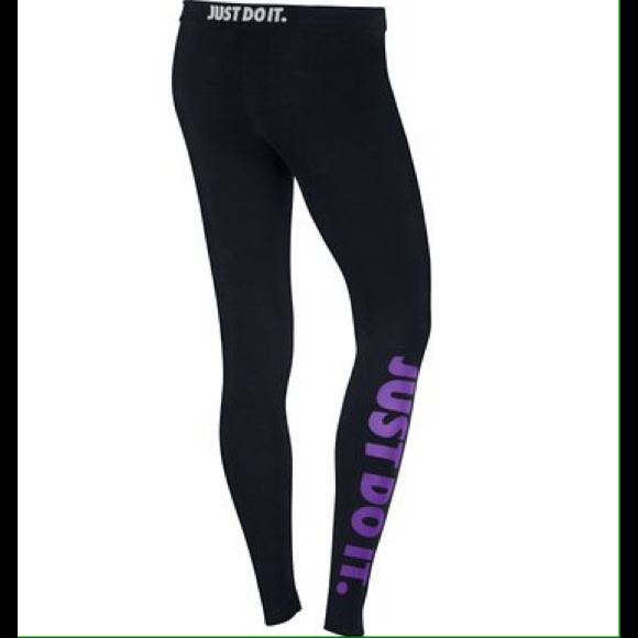 Nike Leg-A-See JDI Leggings- Purple