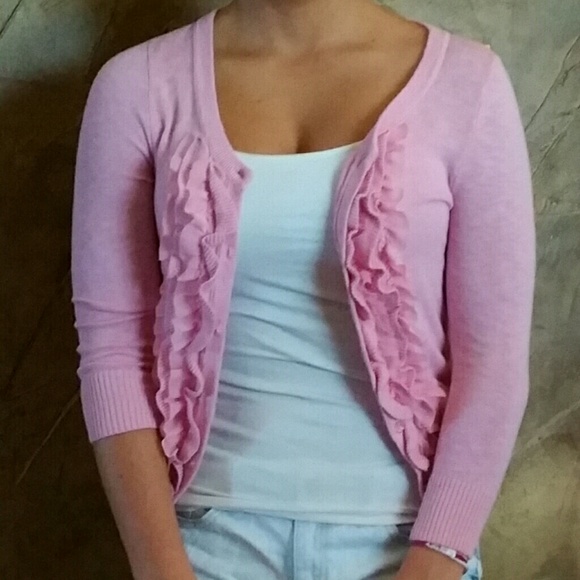 Pink Abercrombie Cardigan. Price negotiable??