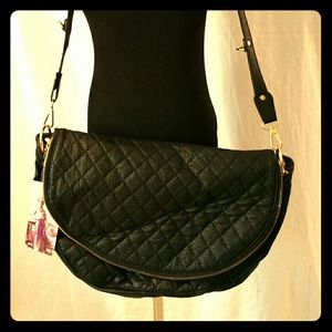 Black crossbody bag
