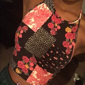 Floral Crop top