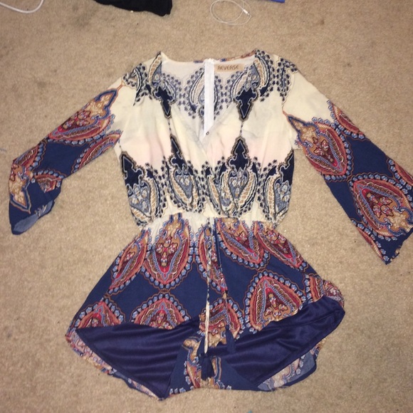 Stylish boho romper