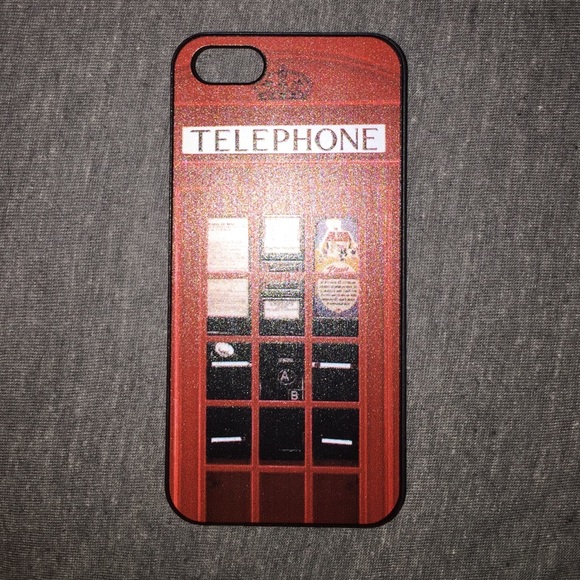 Telephone booth phone case