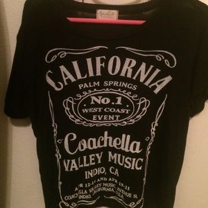 John Galt Brandy Melville Coachella shirt