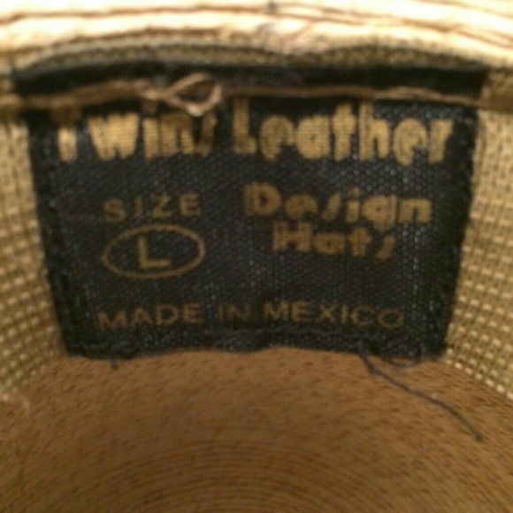 Tan cowboy hat - Picture 3 of 4