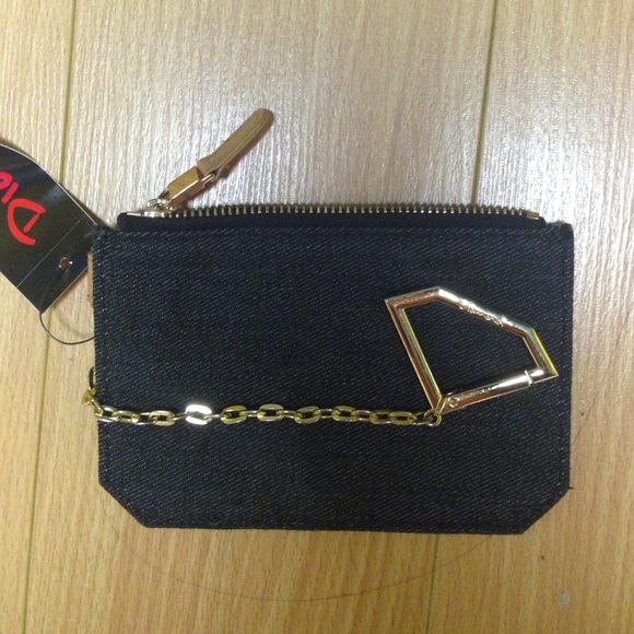 Brand new diamond supply wallet with chain