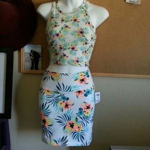 Floral skirt by Charlotte ruse