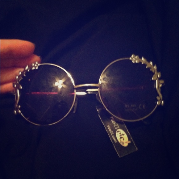 Circle lens sun glasses