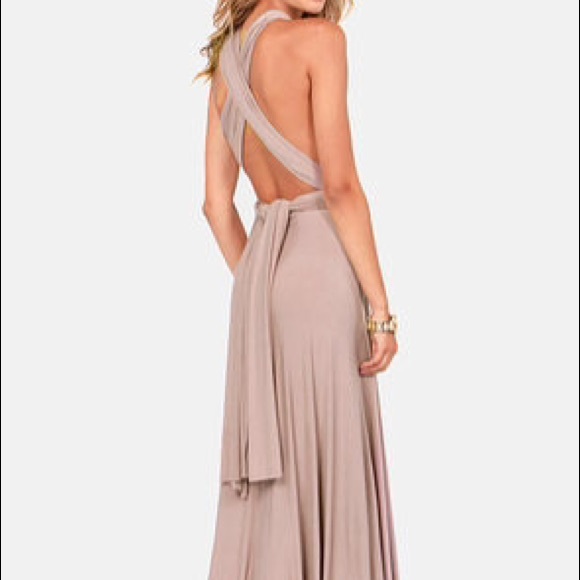 Lulu's Dresses Elegant Convertible Dress Poshmark
