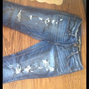 American Eagle Super stretch  jegging Sz 12 short