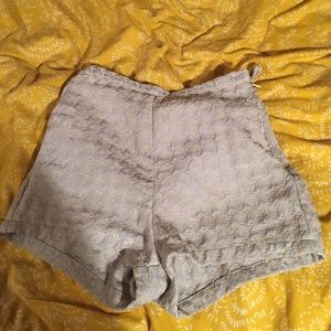 American Apparel Houndstooth Shorts