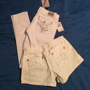 1st kiss jeans and shorts