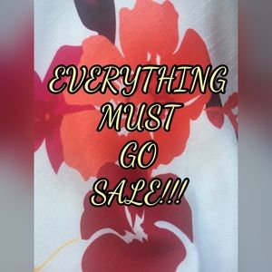 Everything in my store must go!!!!