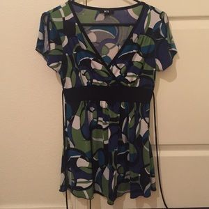 Patterned tunic